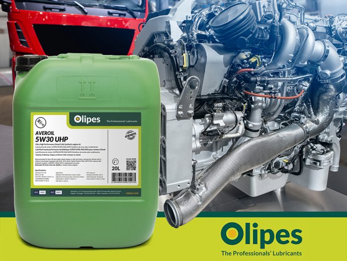 lubricante para camiones Olipes Averoil 5W30 UHP recibe la aprobación API CK-4