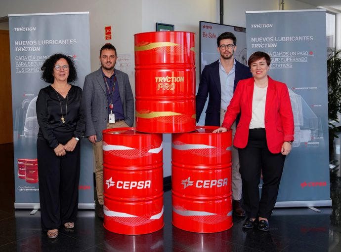 lubricantes Cepsa Traction para vehículos industriales