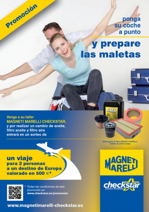 promoción magneti marelli checkstar