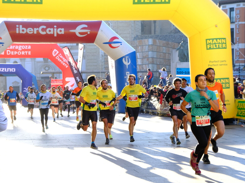 MANN-FILTER Maratón 2021 celebrada en Zaragoza