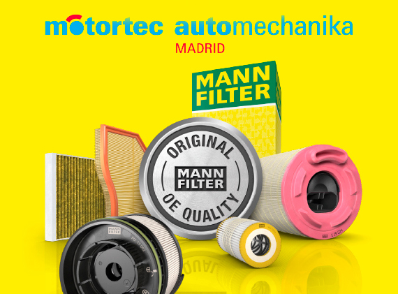 MANN-FILTER soluciones para filtración en Motortec 2019