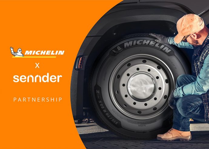 Michelin acuerdo con Sennder proveedor digital de logística de mercancías por carretera