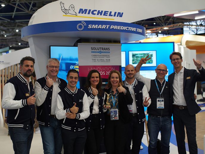 Michelin Smart Predictive Tire premio a la innovación en Solutrans 2023