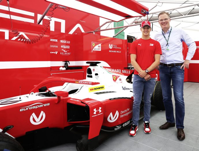 Mick Schumacher embajador SSI Schaefer