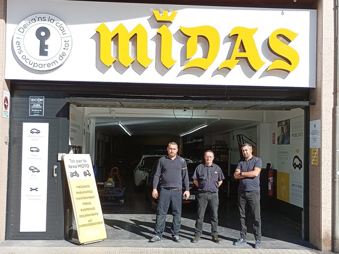 Midas apertura nuevo taller en Sabadell Barcelona