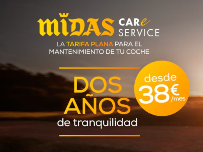 Midas lanza su nuevo programa de suscripción mensual CARe Service