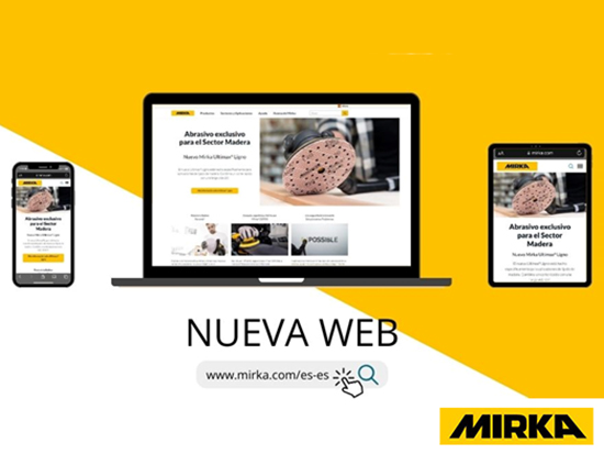 Mirka Ibérica estrena nueva página web