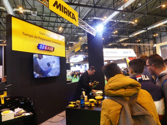 Mirka presentará importantes novedades en su paso por Motortec 2022