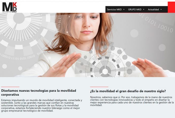 MKD Automotive Solutions nueva web corporativa