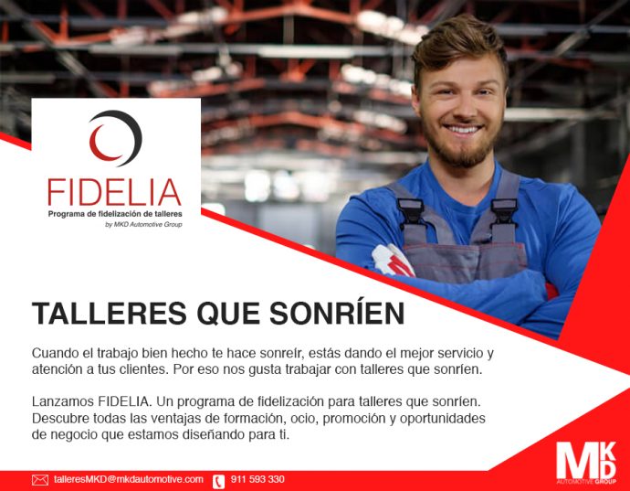 MKD nuevo programa para talleres FIDELIA