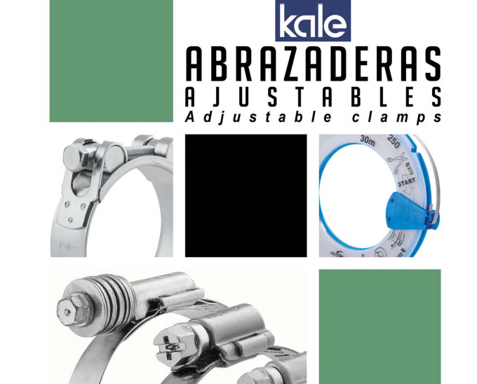 Montcada abrazaderas ajustables Kale