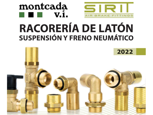 Montcada acuerdo de distribución con fabricante italiano de racorería para vehículo industrial SIRIT