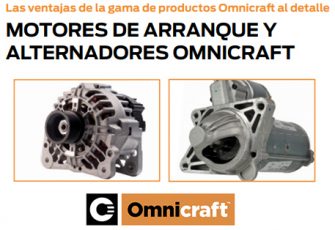 Nuevos motores de arranque y alternadores Omnicraft