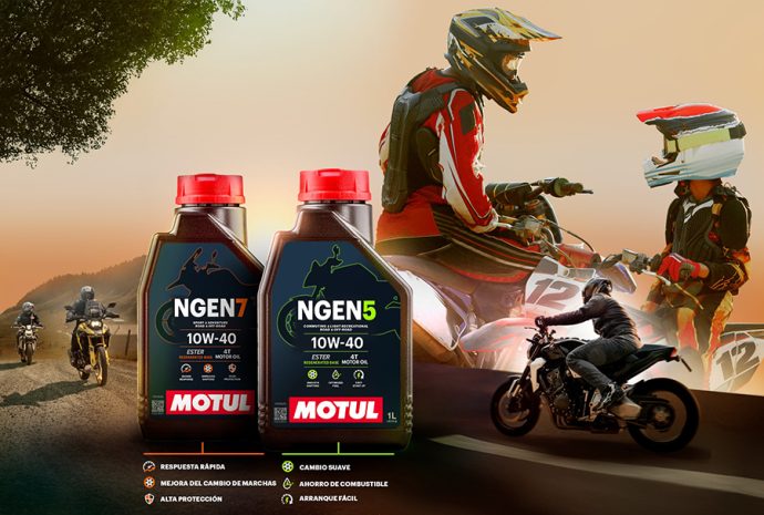 Motul presenta en Gran Premio de Valencia su mejorada gama NGEN