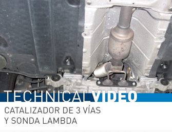 Vídeo técnico de MS Motorservice: así funciona el catalizador de 3 vías y la sonda lambda