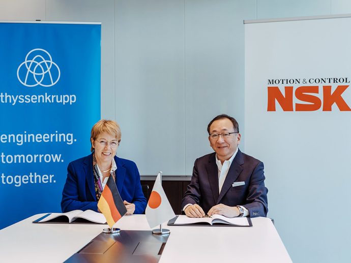 NSK Steering y thyssenkrupp Automotive posible joint venture en sector automoción