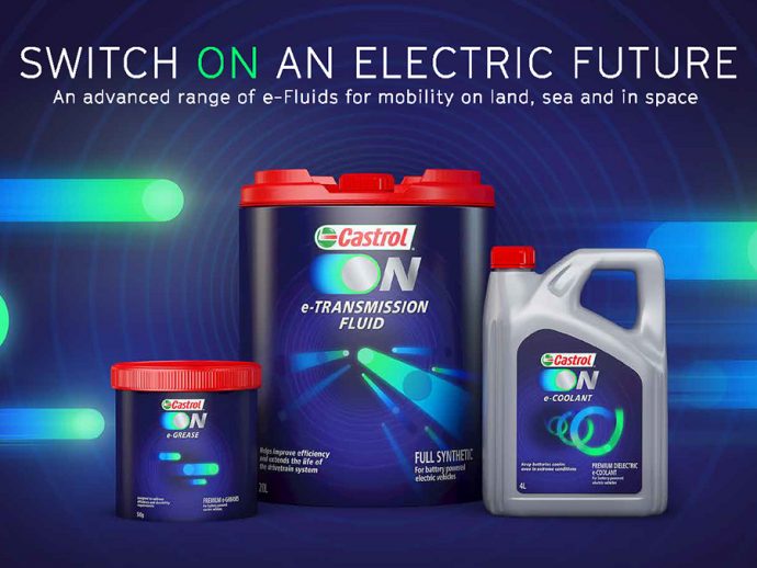 nueva gama de fluidos Castrol ON para vehículos eléctricos