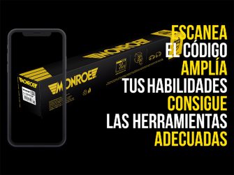 Nuevas posibilidades con los códigos QR de las piezas Monroe