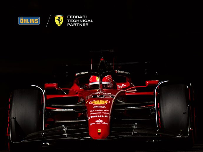 Öhlins acuerda una asociación técnica con la Scuderia Ferrari de Fórmula 1