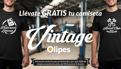 Olipes campaña 2021 camisetas vintage