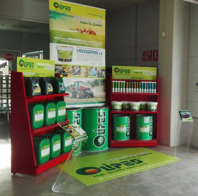 Olipes promoción Egroparts FIMA 2018