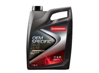 Opel aprueba el aceite OEM SPECIFIC 0W20 LS-FE de Lubricantes Champion