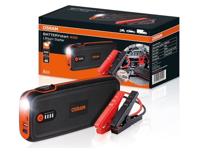 Osram BATTERYstart 400 para autocaravanas y caravanas