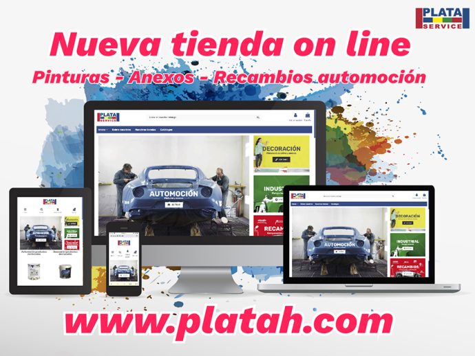 Plata Service estrena nueva web de venta online de productos para automoción