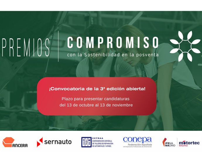 Premios Compromiso con la Sostenibilidad en la Posventa ya tienen jurado