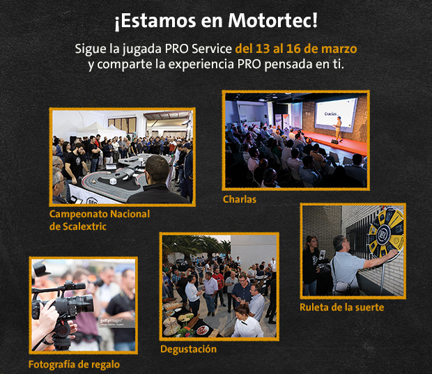 PRO Service actividades en Motortec 2019