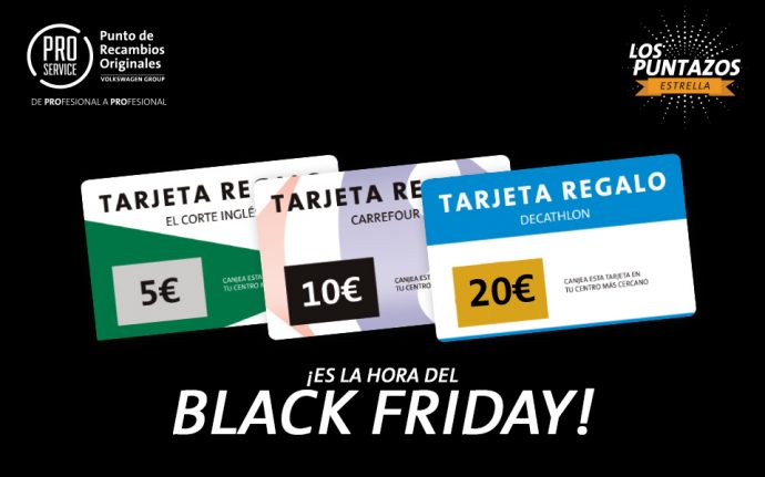 PRO Service promoción Black Friday