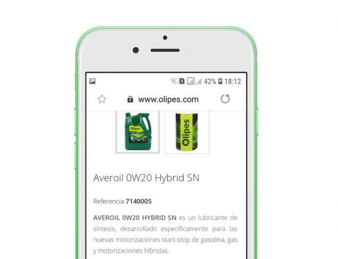 productos Olipes en WhatsApp