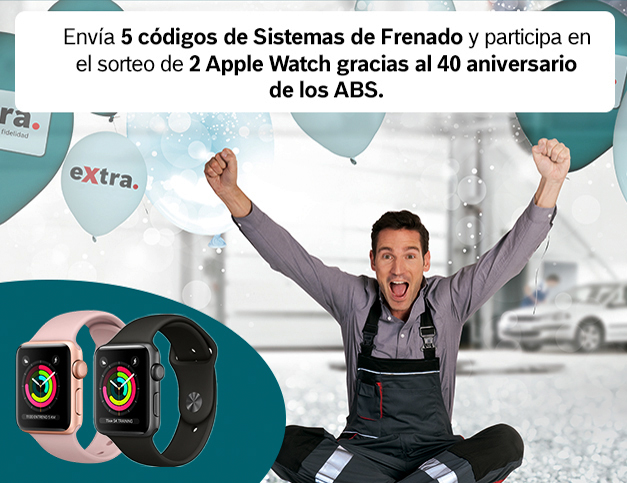 promo Bosch eXtra Apple iWatch