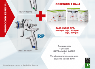 Nueva promoción de Reauxi para sus pistolas SATAminijet