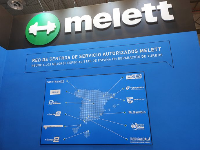 red de centros de servicio autorizados csa de melett en españa