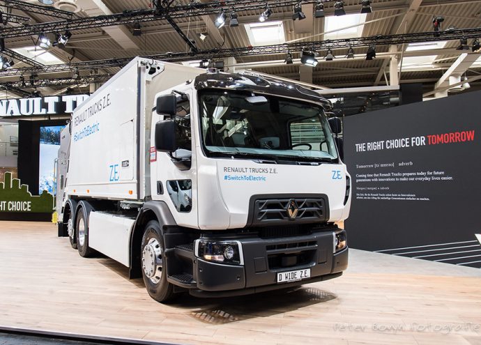 Renault Trucks entrega camiones eléctricos D Wide Z.E. a Carlsberg