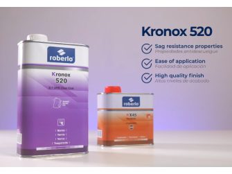 Roberlo lanza Kronox 520, su nuevo barniz con propiedades antidescuelgue