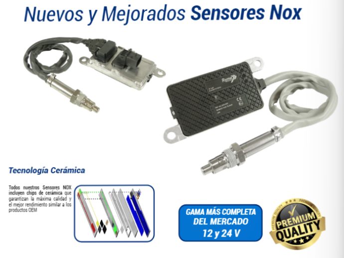 Ryme Automotive nueva gama sensores NOx compromiso con la reducción de emisiones