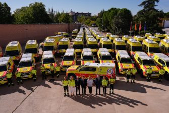 Madrid renueva dos tercios de la flota de ambulancias de SAMUR-PC con 99 vehículos