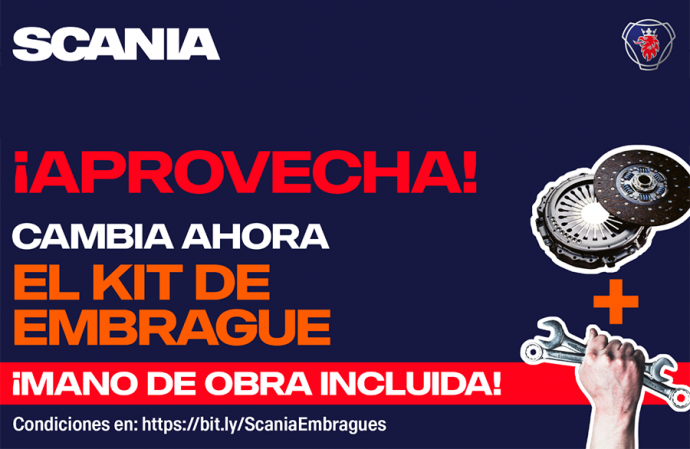 Scania nueva campaña de embragues hasta marzo de 2021