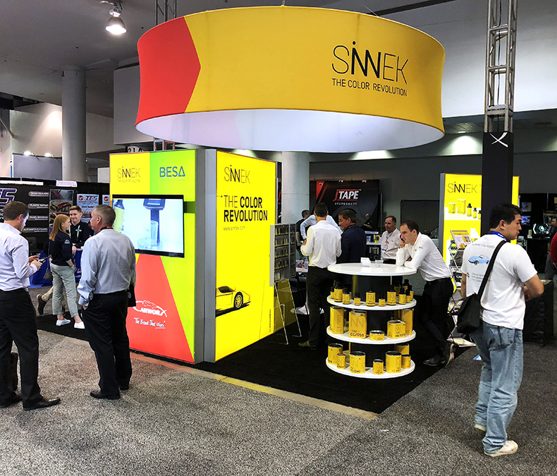 SEMA Show sinnek stand