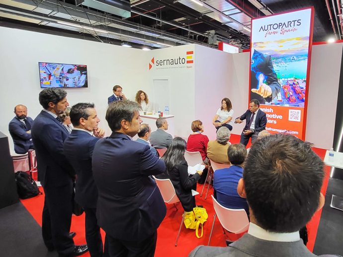 Sernauto valora capacidad exportadora de los proveedores españoles de automoción en Automechanika Frankfurt 2022