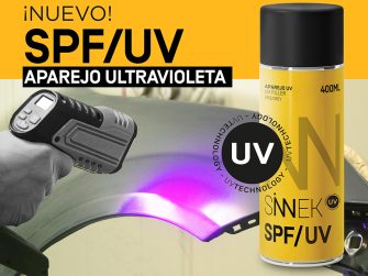 Sinnek lanza su nuevo aparejo en spray de secado ultravioleta SPF/UV