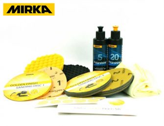 Mirka presenta su nuevo sistema Golden Finish