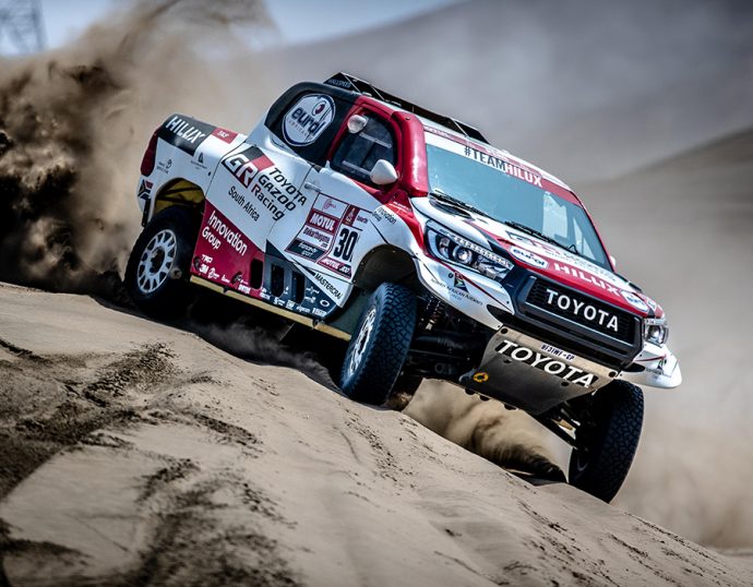 SKF patrocinio Toyota Gazoo Racing en Rally Dakar 2020