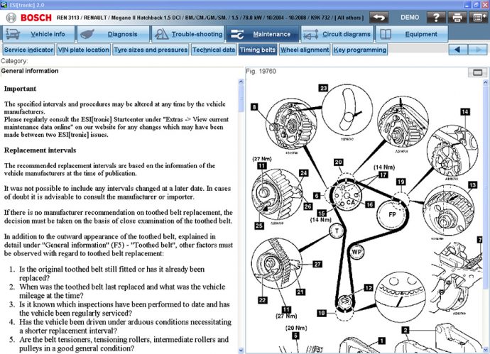 actualizacion online del software ESItronic de Bosch