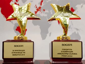Sogefi es premiada por su filtro de habitáculo en Rusia