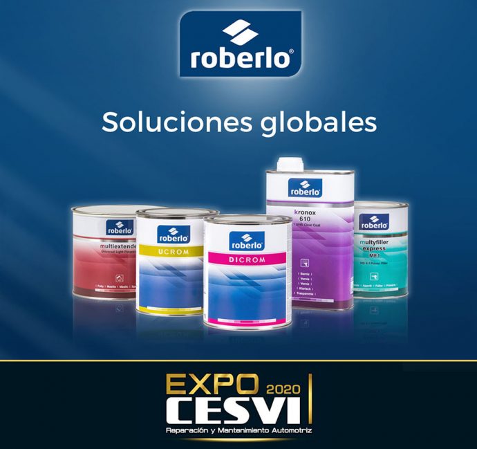 soluciones globales de Roberlo en Expo Cesvi México 2020