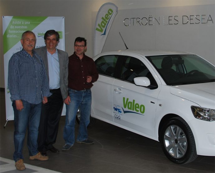 Valeo Service coche cortesía sorteo Motortec