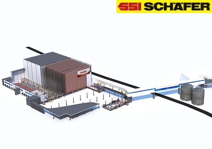 ssi schaefer para budweiser